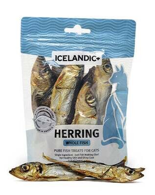 Icelandic+ Herring Whole Fish Cat treats 1.5-oz
