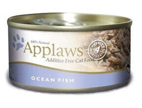 Applaws Additive Free Ocean Fish Canned Cat Food 2.47-oz, case of 24
