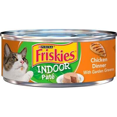Friskies Selects Indoor Classic Chicken Entree Canned Cat Food 5.5-oz, case of 24