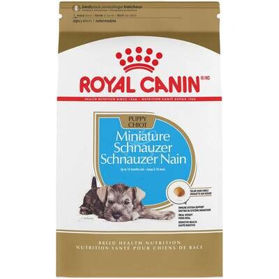 Royal Canin Breed Health Nutrition Miniature Schnauzer Puppy Dry Dog Food 2.5-lb