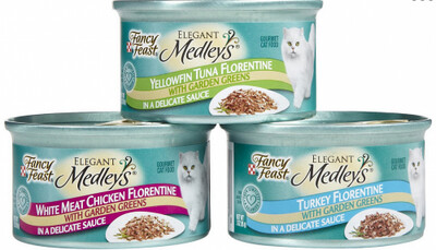 Fancy Feast Elegant Florentine Variety Pack Canned Cat Food 3-oz, case of 24