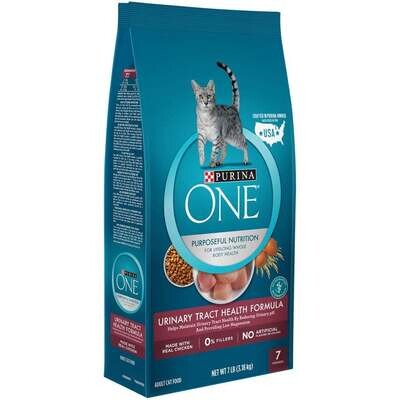 Purina ONE Urinary Tract Health Formula Dry Cat Food 16-lb