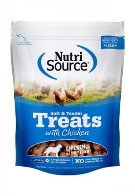 NutriSource Soft & Tender Chicken Dog Treats 6-oz
