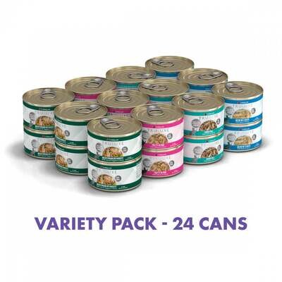 Weruva TruLuxe Grain Free TruSurf Canned Cat Food Variety Pack 3-oz, case of 24