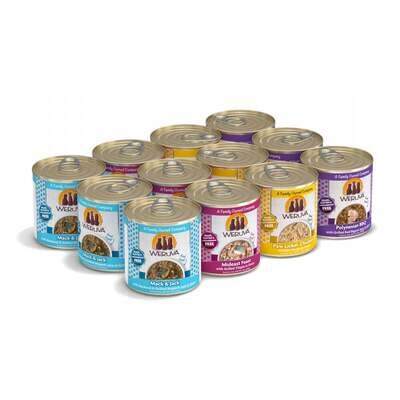 Weruva Classic The 10 Ounce Pounce Grain Free Canned Cat Food Variety Pack 10-oz, case of 12