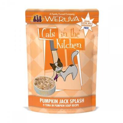 Weruva Cats In the Kitchen Pumpkin Jack Splash Pouches Wet Cat Food 3-oz, case of 12