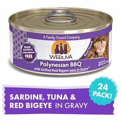 Weruva Polynesian BBQ With Grilled Red Big Eye Canned Cat