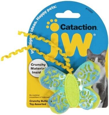 JW Pet Cataction Crunchy Butterfly Cat Toy