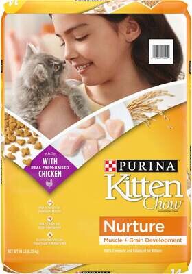 Purina Kitten Chow Dry Cat Food 14-lb