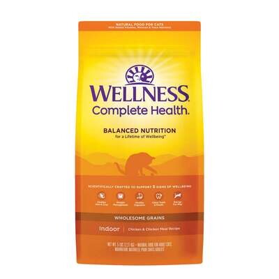 Wellness Complete Health Indoor Health Deboned Chicken & Chicken Meal Recipe Dry Cat Food 5-lb