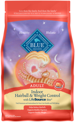 Blue Buffalo Hairball & Weight Control Natural Chicken & Brown Rice Adult Dry Cat Food 7-lb