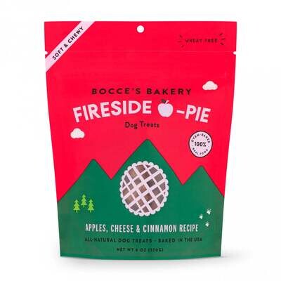 Bocce's Bakery Fireside Apple Pie Soft & Chewy Dog Treats 6-oz