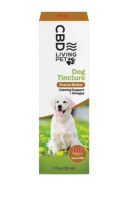 CBD Living Pet Tincture Supplement - 1000mg