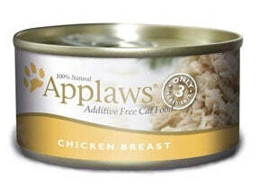 Applaws Additive Free Chicken Breast Canned Cat Food 2.47-oz, case of 24