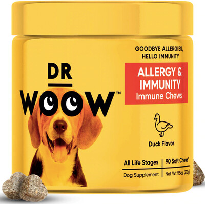 Dr Woow Chewables Allergy & Immunity Supplements For Dogs