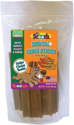 Mr. Scooch Dental Chew Sticks For Dogs