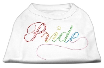 Rhinestone Rainbow Pride Pet Shirt