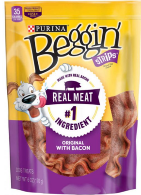 Beggin Strips Original Bacon Dog Treats 25-oz