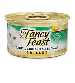 Fancy Feast Grilled Turkey and Giblets Feast Canned Cat Food 3-oz, case of 24