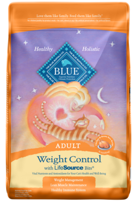 Blue Buffalo Weight Control Chicken & Brown Rice Recipe Adult Dry Cat Food 15-lb