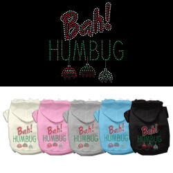 Bah Humbug Rhinestone Hoodies