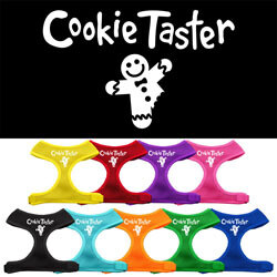 Cookie Taster Screen Print Soft Mesh Pet Harness