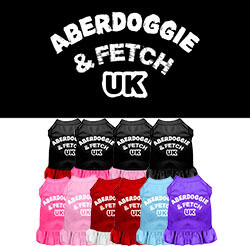 Aberdoggie UK Screen Print Dog Dress