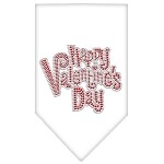 Happy Valentines Day Rhinestone Pet Bandana