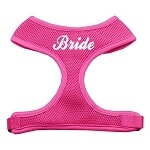 Bride Screen Print Soft Mesh Pet Harness