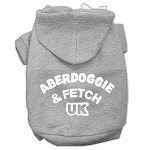 Aberdoggie UK Screenprint Dog Hoodies