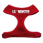 Lil' Monster Design Soft Mesh Pet Harness