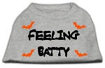 Feeling Batty Screen Print Pet Shirts