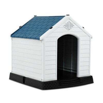 Indoor & Outdoor Waterproof Plastic Pet Puppy House - Comfortable Shelter for Your Dog
