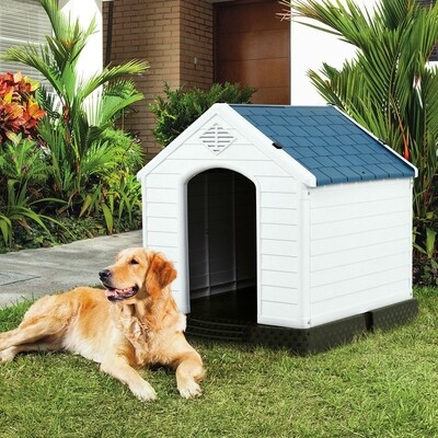 Medium Size Outdoor Dog House: Durable, Comfortable, and Easy to Assemble