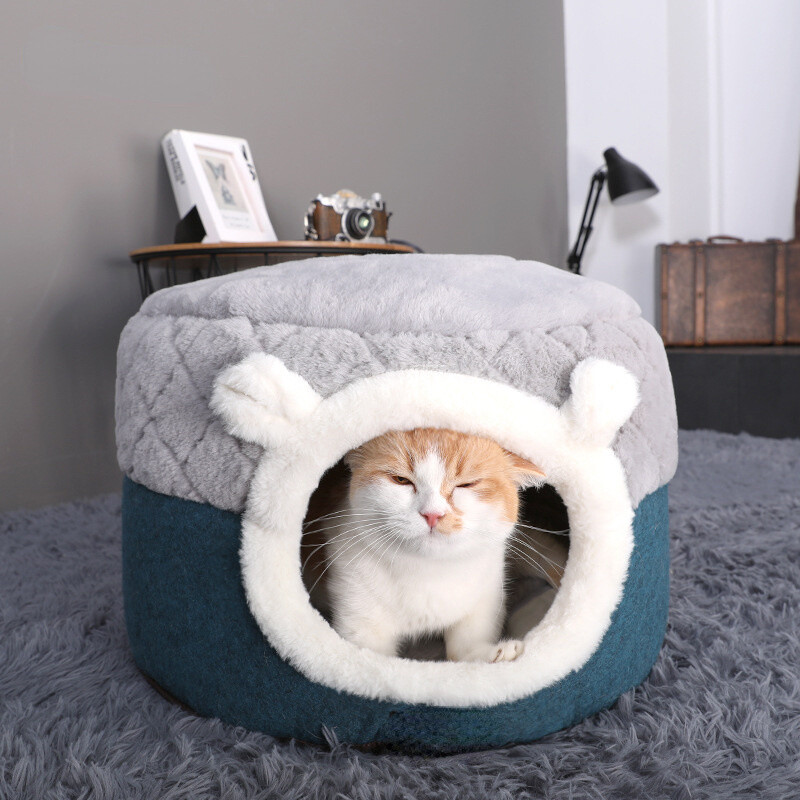 Winter Warm Pet House - Soft and Comfortable Cat House