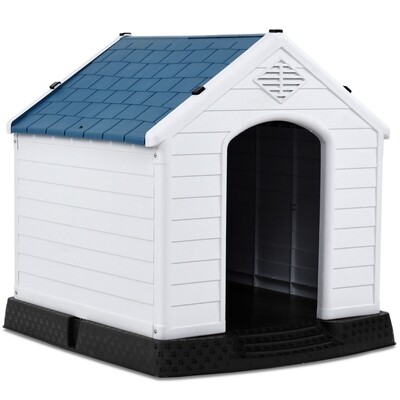 Weatherproof Dog House - Comfortable Shelter for Small to Medium-Sized Dogs