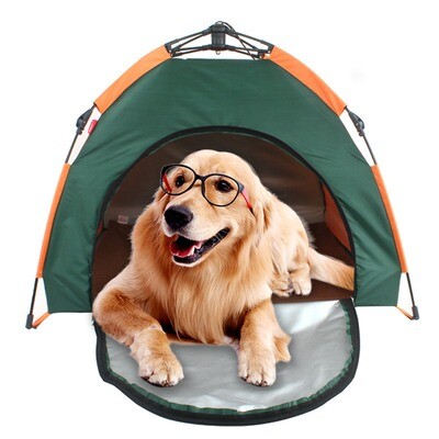 Portable Waterproof Automatic Folding Dog Tent House for Outdoor Adventures