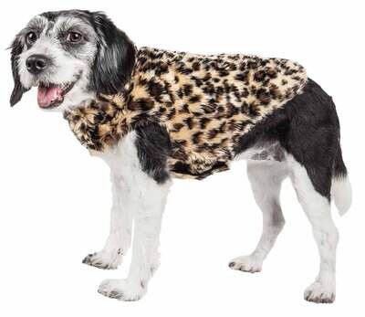 Pet Life LUXE 'Poocheetah' Dog Coat