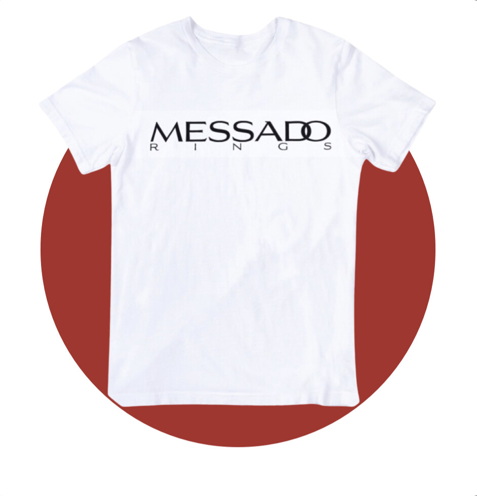 MESSADO RINGS T-SHIRT WHITE