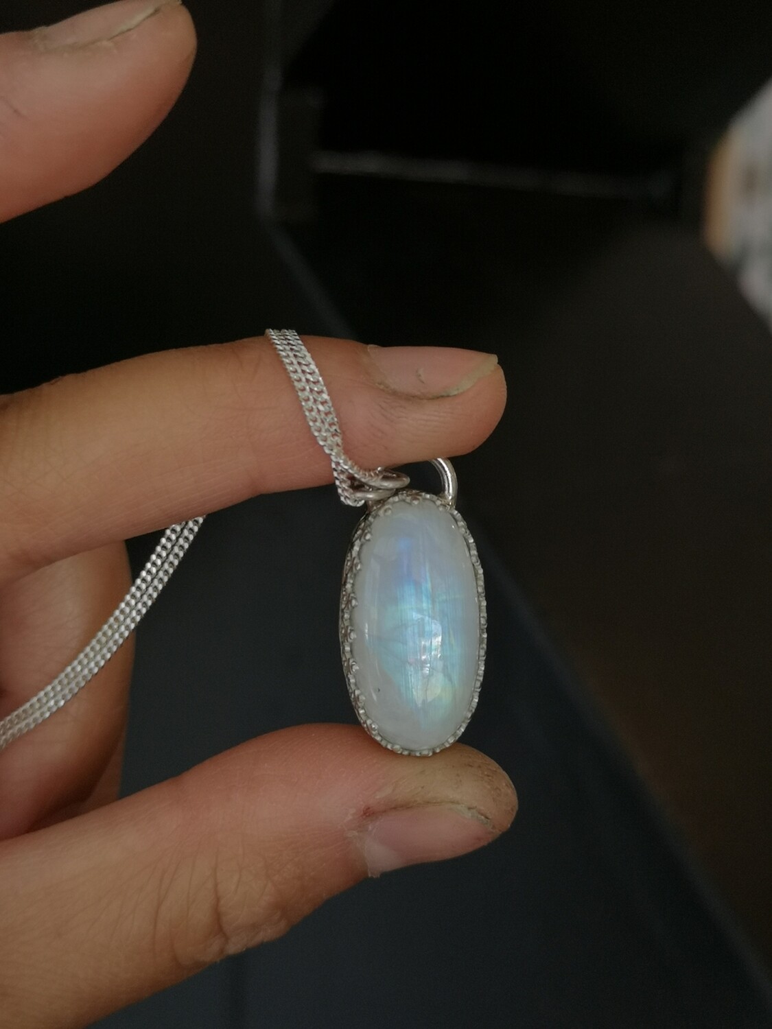 &quot;Mystic&quot; Pendant - Moonstone