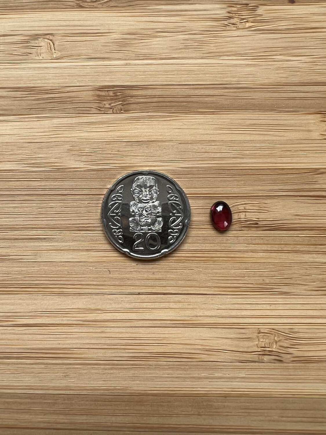 Rhodolite Garnet cabochon