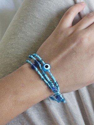 "Flow" wrap bracelet/necklace