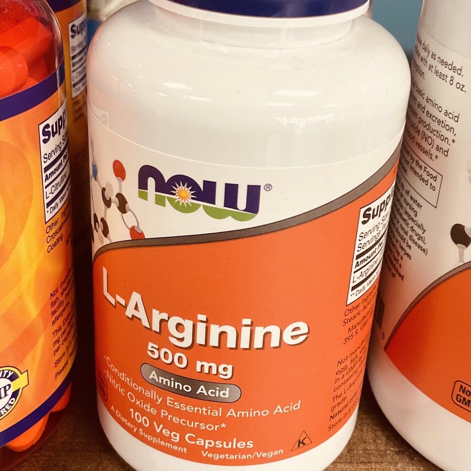 L-Arginine 500mg (100 Caps)