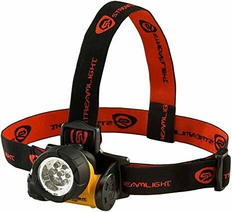 STREAMLIGHT FLASHLIGHT HEADLAMP SEPTOR LED