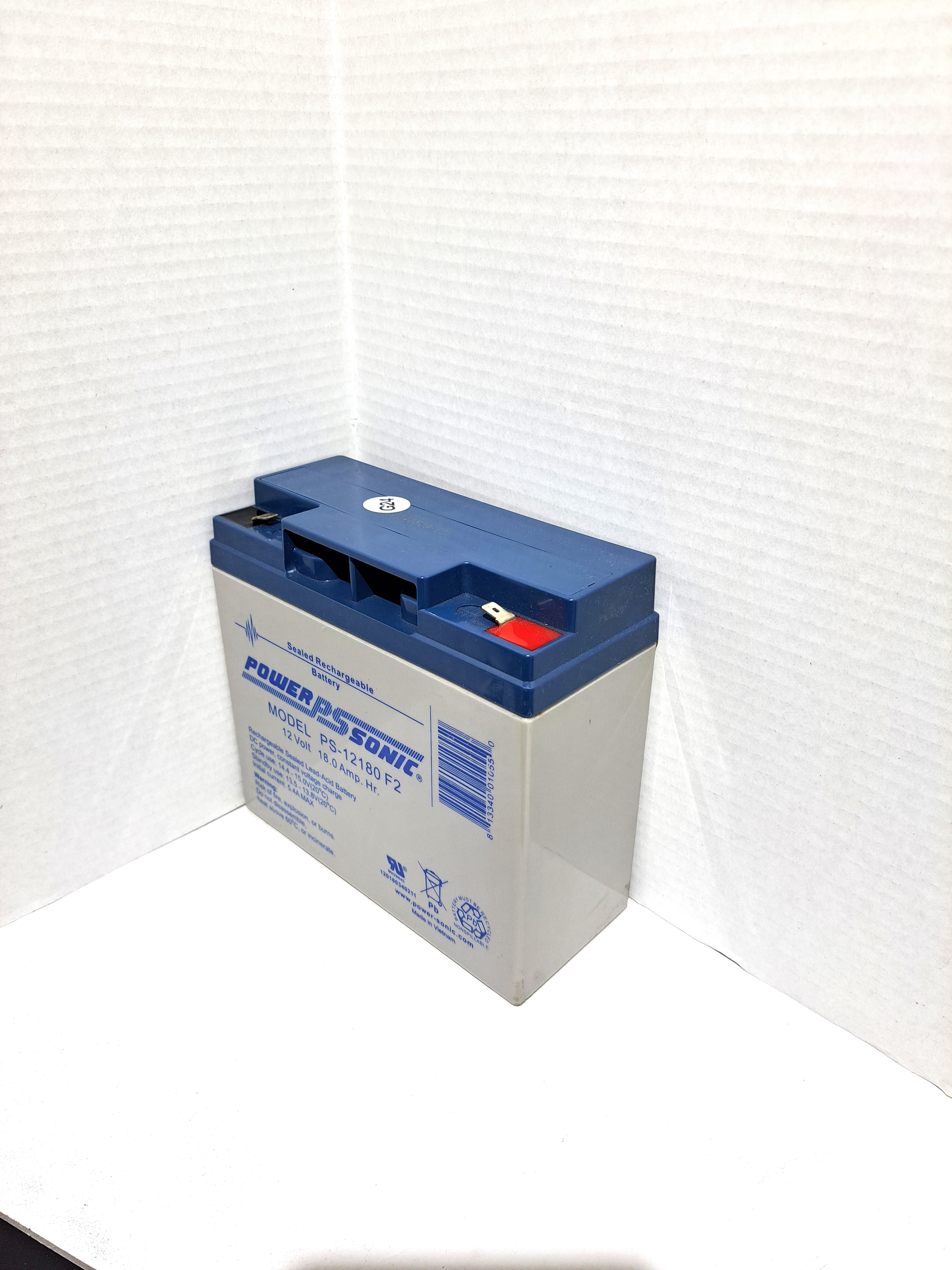 Powersonic PS-12180 F2 SPADE 12V 18AH Utility Battery