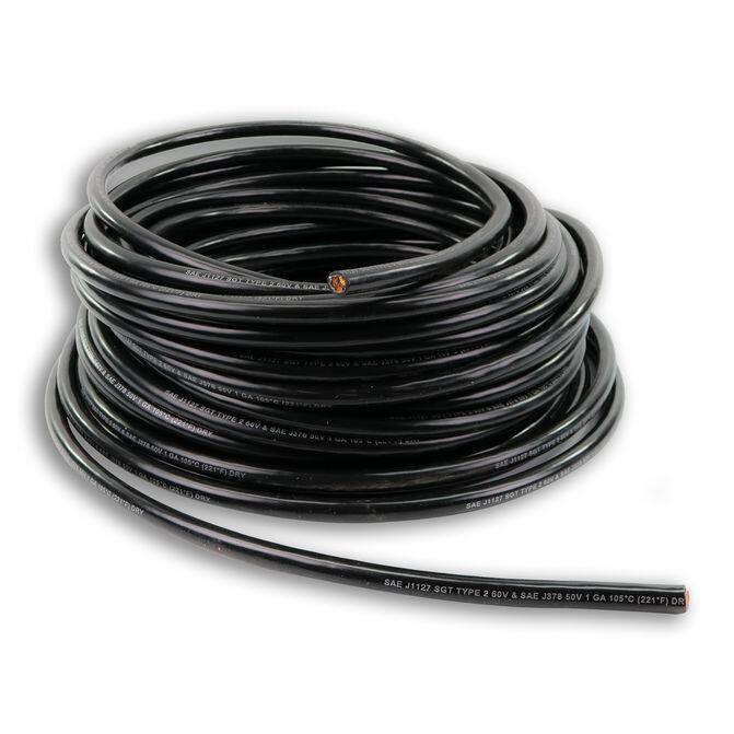1GA-1 INCH BLACK