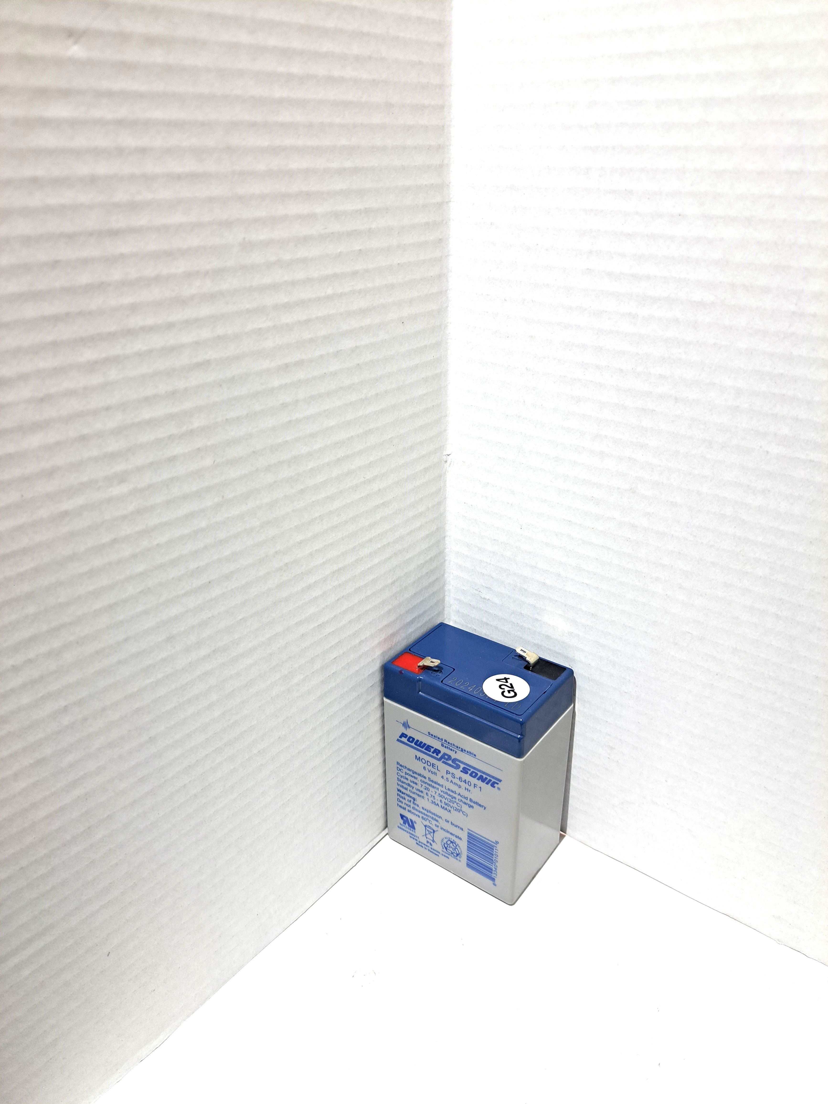 Powersonic PS-640F 6V 4.5AH Utility battery
