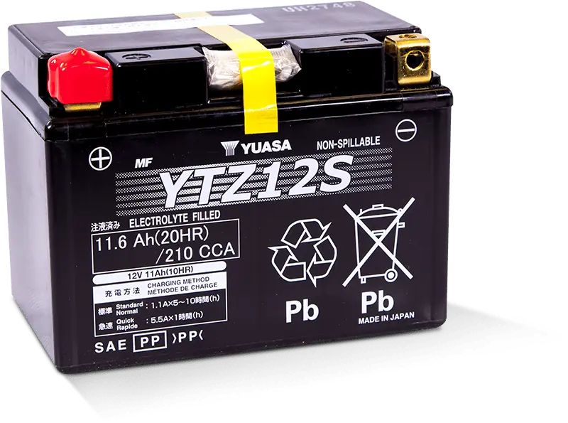 Yuasa YTZ12S HIgh Performance Powersports Battery 
