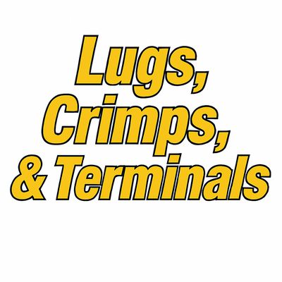 Lugs, crimps and terminals