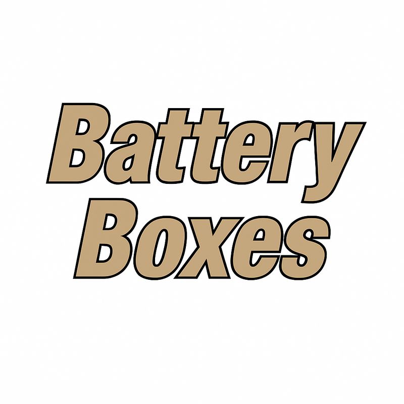 Battery boxes